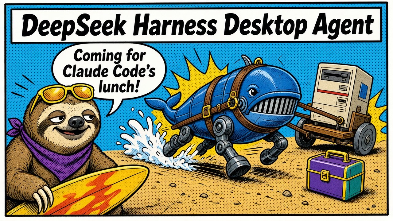 DeepSeek Harness desktop agent client DeepSeek Harness desktop agent client โ ๐ DeepSeek coming for Claude Code's lunch ๐ฑ